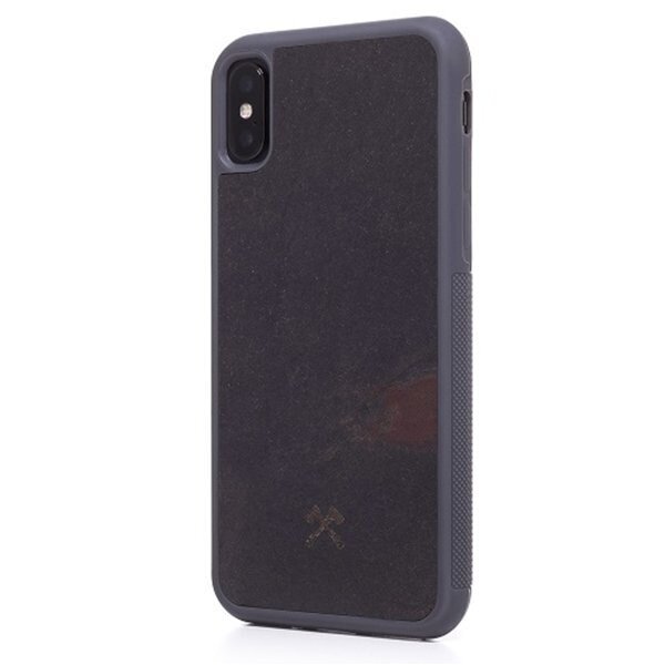 Woodcessories Stone Collection EcoCase iPhone X volcano black sto009 цена и информация | Telefonu vāciņi, maciņi | 220.lv