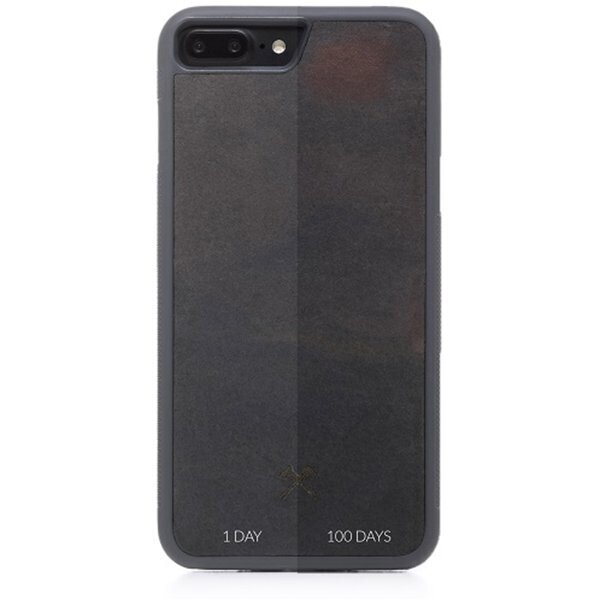 Woodcessories Stone Collection EcoCase iPhone 7/8+ volcano black sto005 цена и информация | Telefonu vāciņi, maciņi | 220.lv