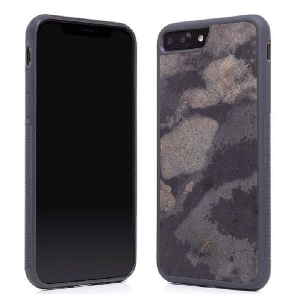 Woodcessories Stone Collection EcoCase iPhone 7/8+ granite gray sto006 цена и информация | Telefonu vāciņi, maciņi | 220.lv