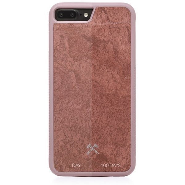 Woodcessories Stone Collection EcoCase iPhone 7/8+ canyon red sto008 cena un informācija | Telefonu vāciņi, maciņi | 220.lv