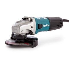 Угловая шлифовальная машина Makita 125mm 1400W с anti restart (GA5040C) цена и информация | Шлифовальные машины | 220.lv