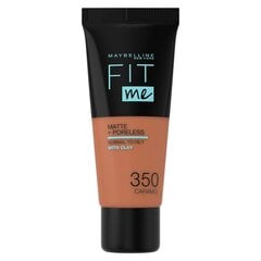 Основа макияжа Maybelline Fit Me Liquid 350 Caramel 30 мл цена и информация | Пудры, базы под макияж | 220.lv