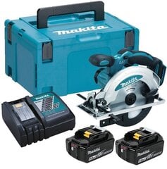 Аккумуляторная циркулярная пила Makita DSS610RTJ; 18 В; 2x5,0 Ah аккум. цена и информация | Пилы, циркулярные станки | 220.lv