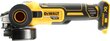 Akumulatora leņķa slīpmašīna DeWalt 125mm (DCG405NT) cena un informācija | Slīpmašīnas | 220.lv