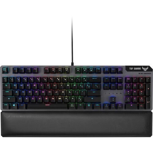 Spēļu tastatūra Aars TUF Gaming K7, melna cena un informācija | Klaviatūras | 220.lv