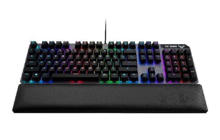 Spēļu tastatūra Aars TUF Gaming K7, melna cena un informācija | Klaviatūras | 220.lv