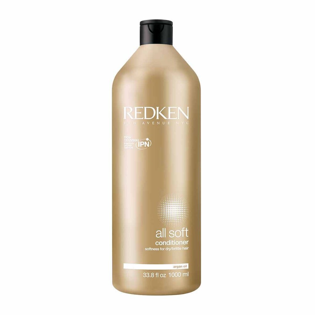 Kondicionieris sausiem matiem Redken All Soft 1000 ml cena un informācija | Matu kondicionieri, balzāmi | 220.lv