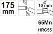 Automātisks izolācijas noņēmējs Yato 175mm (YT-2268) cena un informācija | Rokas instrumenti | 220.lv