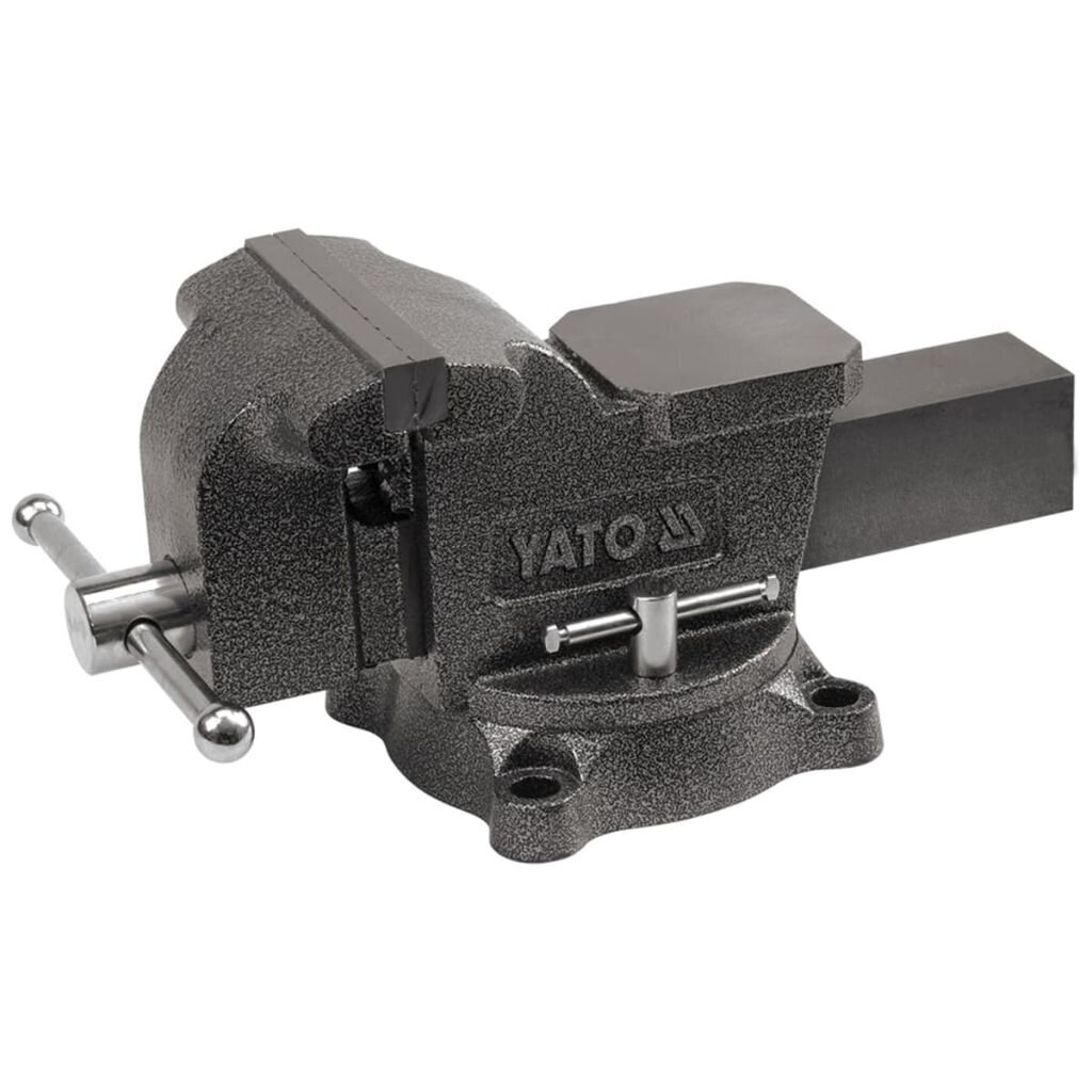 Darbvirsmas skrūvspīle YATO YT-6504, 200 mm cena un informācija | Rokas instrumenti | 220.lv
