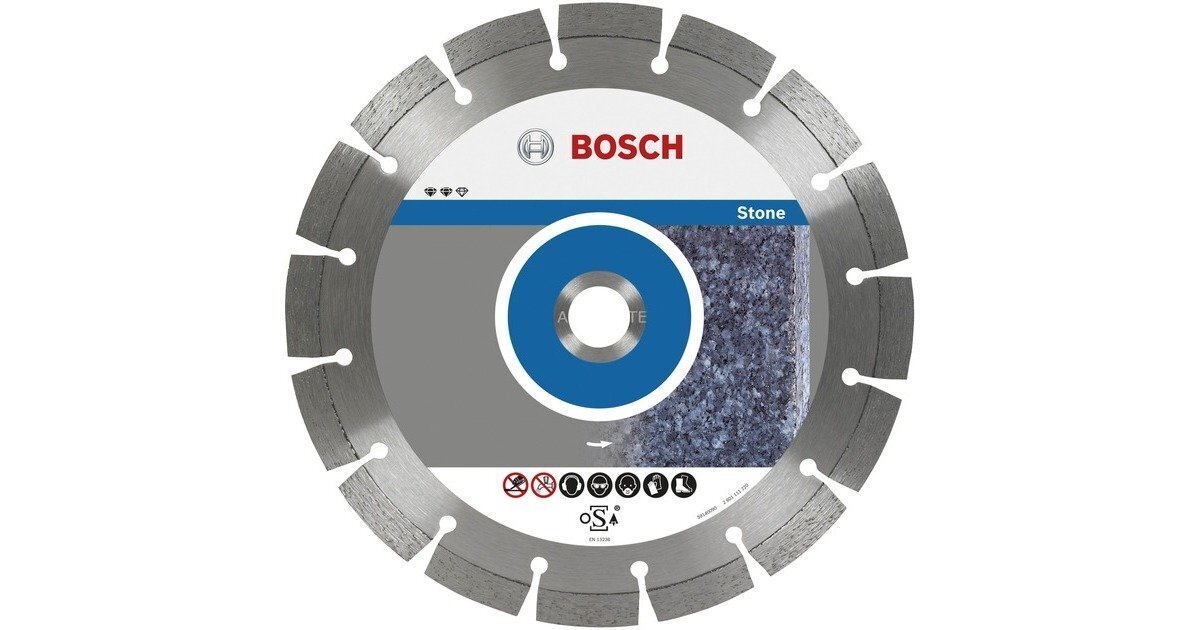 Dimanta disks Bosch Expert For Stone 150x22,3mm cena un informācija | Rokas instrumenti | 220.lv
