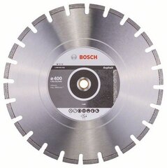 Алмазный диск Bosch Standard for Asphalt 400 x 25,4 мм цена и информация | Механические инструменты | 220.lv