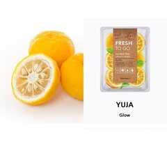 Маска для лица для придания блеска TonyMoly Fresh To Go Yuja, 1 шт. цена и информация | Маски для лица, патчи для глаз | 220.lv