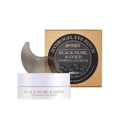 Acu spilventiņi Petitfee Black Pearl & Gold Hydrogel Eye Patch 60 gab. цена и информация | Маски для лица, патчи для глаз | 220.lv