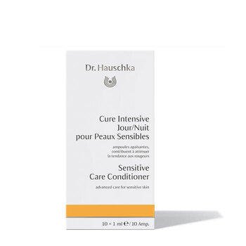 Nomierinošas nakts sejas ampulas Dr. Hauschka 1 x 10 ml cena un informācija | Serumi sejai, eļļas | 220.lv