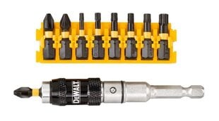 Набор поворотных наконечников Dewalt Torsion DT70578T-QZ, 10 шт. цена и информация | Механические инструменты | 220.lv