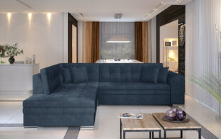 Stūra dīvāns Pieretta, gaiši zils цена и информация | Угловые диваны | 220.lv