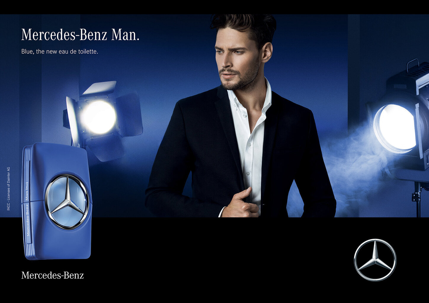 Tualetes ūdens Mercedes-Benz Mercedes Benz Man Blue EDT vīriešiem 100 ml cena un informācija | Vīriešu smaržas | 220.lv