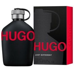 Tualetes ūdens Hugo Boss Hugo Just Different EDT vīriešiem 200 ml cena un informācija | Vīriešu smaržas | 220.lv