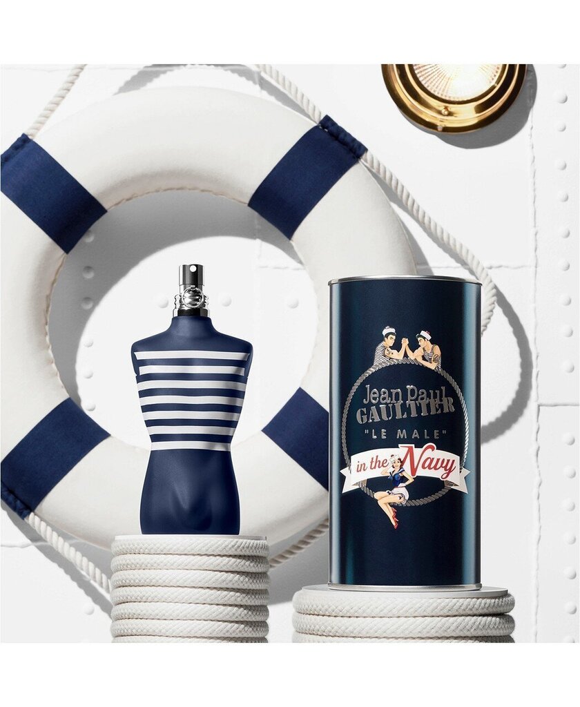 Tualetes ūdens J.P. Gaultier Le Male In The Navy EDT vīriešiem 125 ml cena un informācija | Vīriešu smaržas | 220.lv