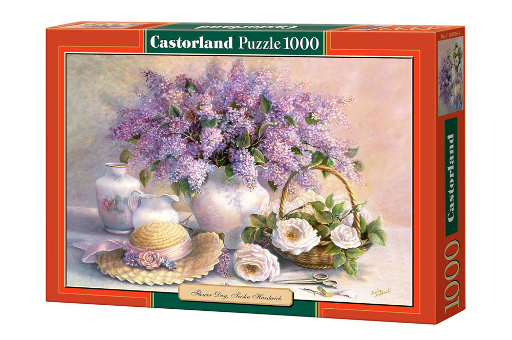 Puzle Puzzle Castorland Flower Day, Trisha Hardwick, 1000 det. cena un informācija | Puzles, 3D puzles | 220.lv