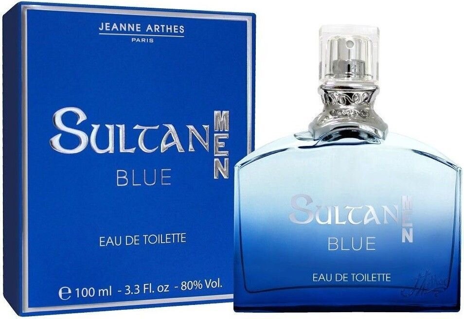 Tualetes ūdens Jeanne Arthes Sultan Blue Men EDT vīriešiem 100 ml cena un informācija | Vīriešu smaržas | 220.lv