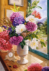 Puzle Puzzle Castorland Still Life with Hydrangeas, 1000 det. цена и информация | Пазлы | 220.lv