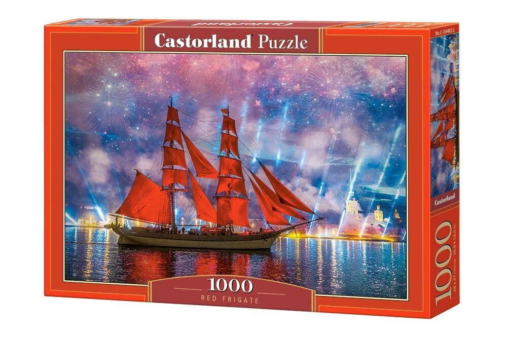 Puzle Puzzle Castorland Red Frigate, 1000 det. цена и информация | Puzles, 3D puzles | 220.lv