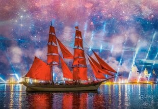 Puzle Puzzle Castorland Red Frigate, 1000 det. cena un informācija | Castorland Rotaļlietas, bērnu preces | 220.lv