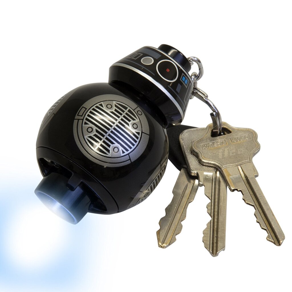 Atslēgu piekariņš ar LED spuldzēm Star Wars (Zvaigžņu kari), BB-9E цена и информация | Atslēgu piekariņi | 220.lv
