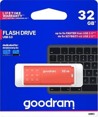 Goodram UME3 USB 3.0 32GB цена и информация | USB накопители | 220.lv