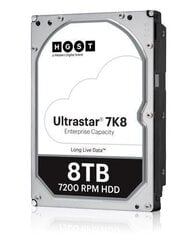 Внутренний жесткий диск HGST Ultrastar 7K8 (0B36404) 8TB, 3.5", 7200 RPM, Sata III цена и информация | Внутренние жёсткие диски (HDD, SSD, Hybrid) | 220.lv
