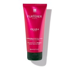 Šampūns krāsotiem matiem Rene Furterer Okara Color 200 ml cena un informācija | Šampūni | 220.lv