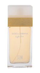 Tualetes ūdens Dolce & Gabbana Light Blue Sun EDT sievietēm 50 ml cena un informācija | Sieviešu smaržas | 220.lv