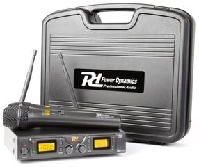 PowerDynamics PD782 Bezvadu mikrofonu komplekts cena un informācija | Mikrofoni | 220.lv