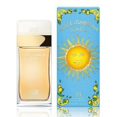 Tualetes ūdens Dolce & Gabbana Light Blue Sun EDT sievietēm 100 ml cena un informācija | Sieviešu smaržas | 220.lv