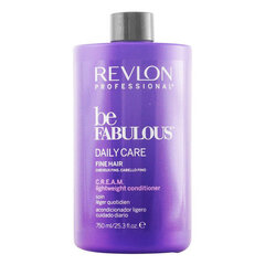 Кондиционер для тонких волос Revlon Be Fabulous 750 мл цена и информация | Бальзамы, кондиционеры | 220.lv