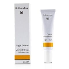 Nakts sejas serums Dr. Hauschka 20 ml cena un informācija | Serumi sejai, eļļas | 220.lv