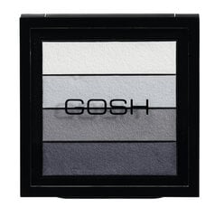 Acu ēnu palete Gosh Smokey Eyes Palette 8 g, 04 Blue cena un informācija | Acu ēnas, skropstu tušas, zīmuļi, serumi | 220.lv