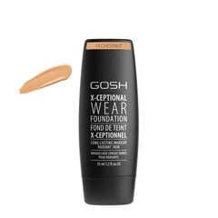 GOSH X-Ceptional Wear Make-up tonālais krēms 35 ml, 19 Chestnut cena un informācija | Grima bāzes, tonālie krēmi, pūderi | 220.lv