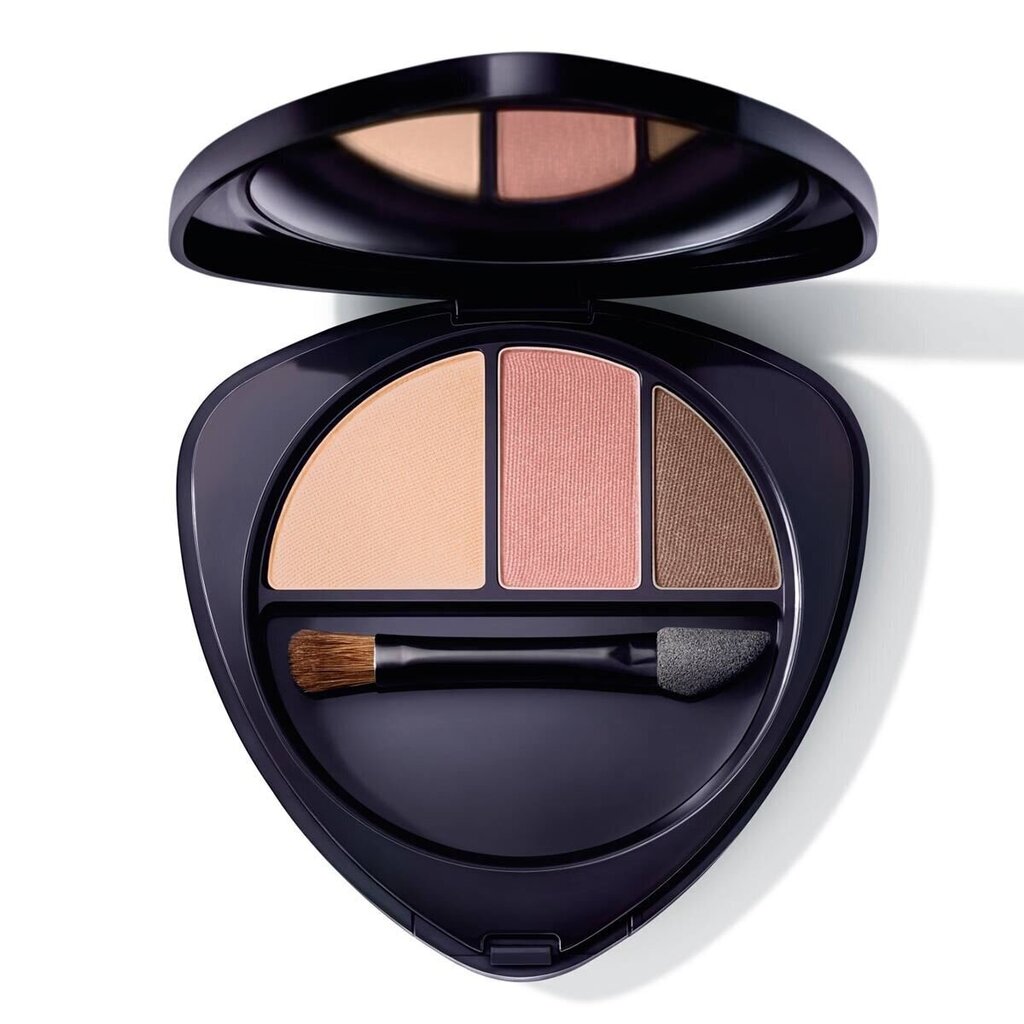 Acu ēnas Dr. Hauschka Eyeshadow Trio 04 Sunstone цена и информация | Acu ēnas, skropstu tušas, zīmuļi, serumi | 220.lv