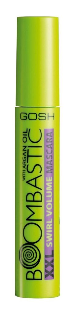 GOSH Boombastic Swirl Mascara skropstu tuša 13 ml, 002 Carbon Black цена и информация | Acu ēnas, skropstu tušas, zīmuļi, serumi | 220.lv