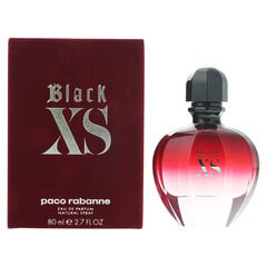 Парфюмированная вода Paco Rabanne Black XS for Her EDP для женщин 80 мл цена и информация | Женские духи Lovely Me, 50 мл | 220.lv