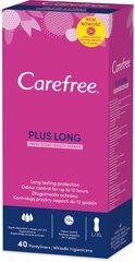 Carefree Long Plus прокладки, 40 шт. цена и информация | Тампоны, гигиенические прокладки для критических дней, ежедневные прокладки | 220.lv