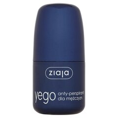 Rullīša antiperspirants Ziaja Yego vīriešiem 60 ml cena un informācija | Dezodoranti | 220.lv