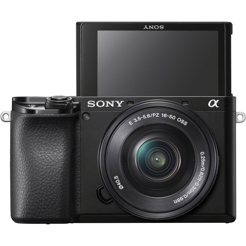 Sony A6100 16-50mm OSS (ILCE-6100L), Melns цена и информация | Digitālās fotokameras | 220.lv