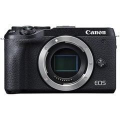 EOS M6 Mark II Body, Melns cena un informācija | Digitālās fotokameras | 220.lv