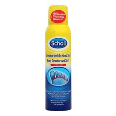 Izsmidzināms pēdu dezodorants Scholl 3in1 Do stop 150 ml цена и информация | Дезодоранты | 220.lv