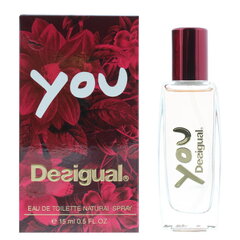 Женская парфюмерия You Desigual EDT (15 ml) (15 ml) цена и информация | Женские духи Lovely Me, 50 мл | 220.lv