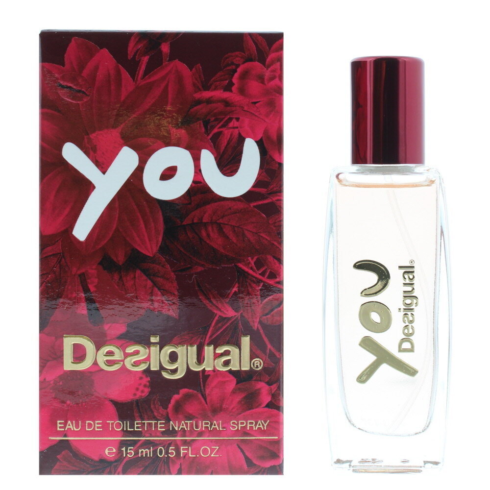 Tualetes ūdens Desigual You EDT sievietēm 15 ml cena un informācija | Sieviešu smaržas | 220.lv