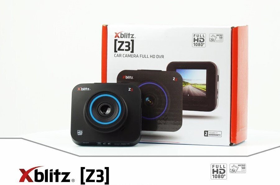 Xblitz Z3 video reģistrators цена и информация | Auto video reģistratori | 220.lv